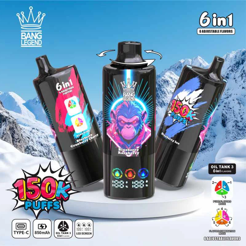 Bang Ledend 150K PUFFS 6in1