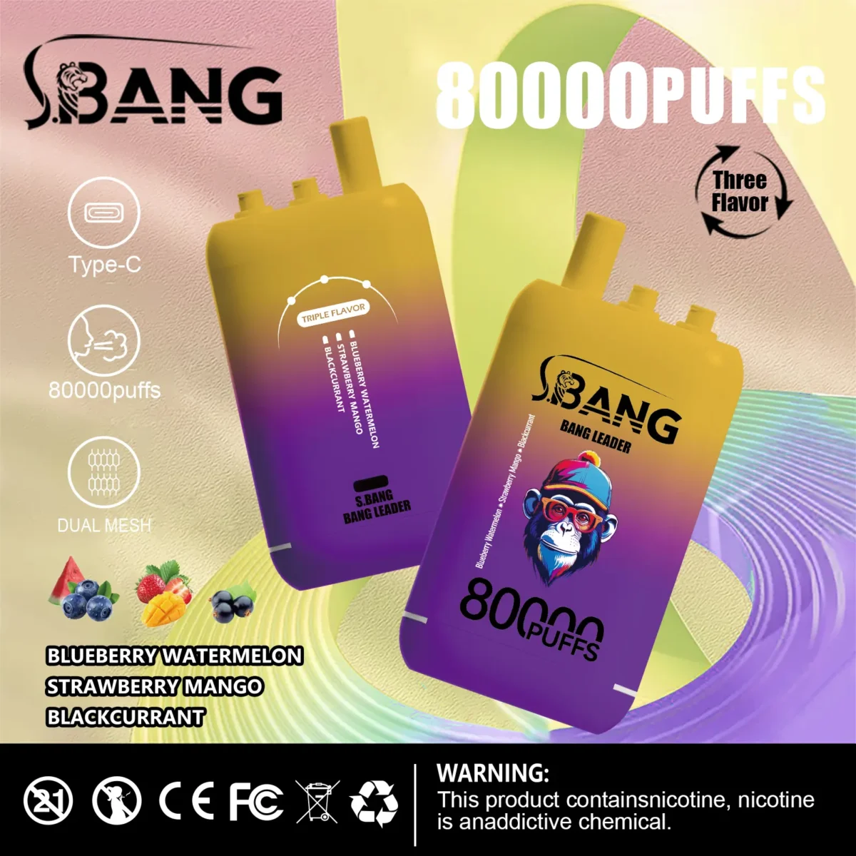 Bang Leader 80K PUFFS 3in1 - Image 5