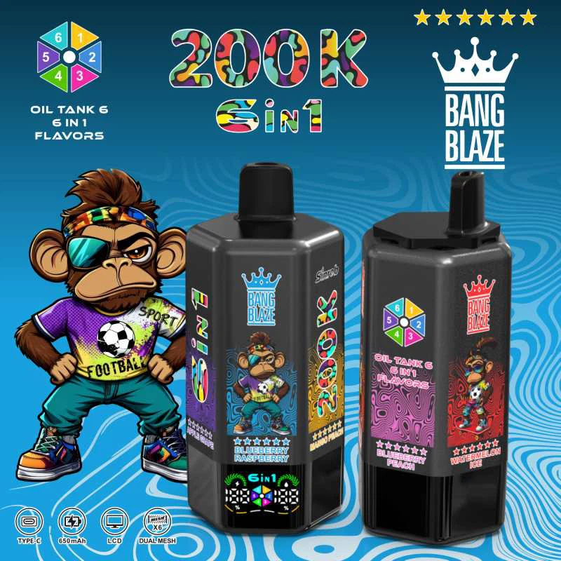 BANG BLAZE 200K Puffs 6in1 - Image 5