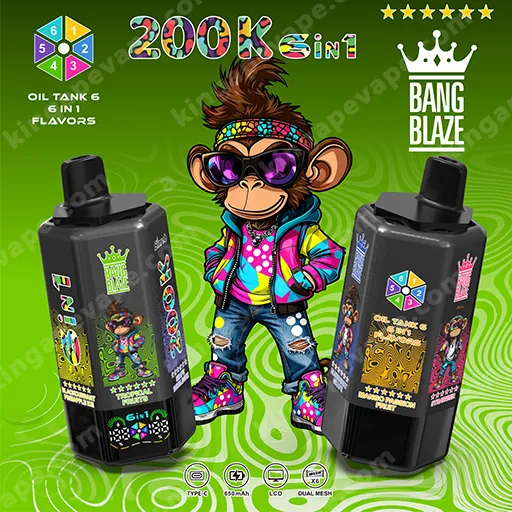 BANG BLAZE 200K Puffs 6in1 - Image 3