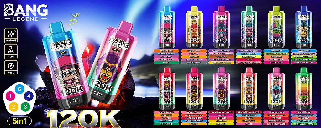 Bang Legend 120K Puffs 5in1