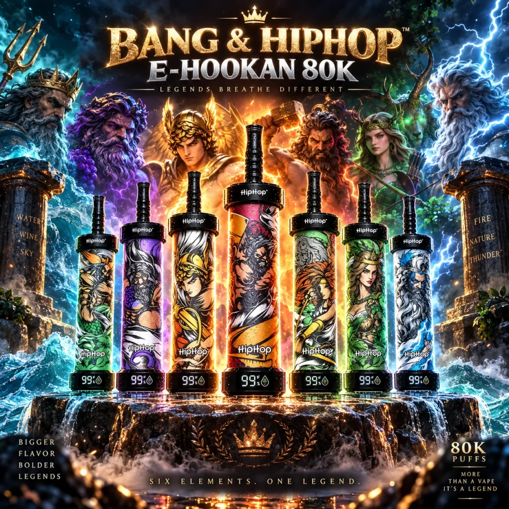 HIPHOP E-Hookah 80K