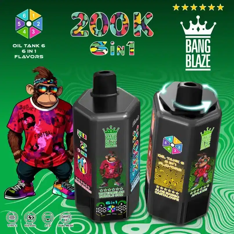 BANG BLAZE 200K Puffs 6in1 - Image 7